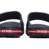 Crocs Crocband Crocs Schwarze Unisex-Sandalen «Dunkelblau Rot» 204108-4CC