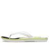 Crocs Crocband Flip Flops «Weiß Grün Schwarz» 206592-94S