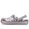 Crocs Crocband Graphic III Clogs «Grau Pink» 205834-0GF