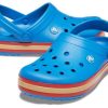 Crocs Crocband Hyper Shine Clog Blaue Sandalen 206379-4KJ