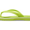 Crocs Crocband Leichte, gemütliche, lässige Flip-Flops, Unisex, Grün, 11033-3T1