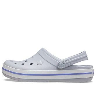 Crocs Crocband Leichte, verschleißfeste Unisex-Sandalen in Grau 11016-1FH