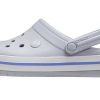 Crocs Crocband Leichte, verschleißfeste Unisex-Sandalen in Grau 11016-1FH