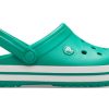 Crocs Crocband Leichte, verschleißfeste Unisex-Sandalen in Grün 11016-3TL Crocs Crocband Leichte, verschleißfeste Unisex-Sandalen in Grün 11016-3TL
