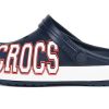 Crocs Crocband Logo Clogs «Marineblau Weiß» 205568-462