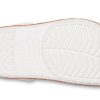 Crocs Crocband Logo Motion Clog Unisex Weiß Orange Sandalen «Weiß Orange» 206381-127