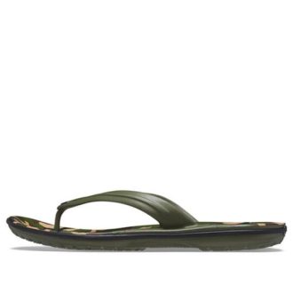 Crocs Crocband Printed Flip Flops «Grün» 205943-30Q