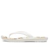Crocs Crocband Printed Flip Flops «Weiß Hellbraun» 205943-94S