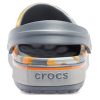Crocs Crocband Printed Sandalen Schwarz Orange Camouflage «Black Orange» 205834-02Q