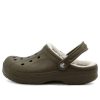 Crocs Crocs Classic Gefütterte Clogs «Walnut Oatmeal» 1624428A