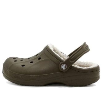 Crocs Crocs Classic Gefütterte Clogs «Walnut Oatmeal» 1624428A