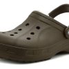 Crocs Crocs Classic Gefütterte Clogs «Walnut Oatmeal» 1624428A