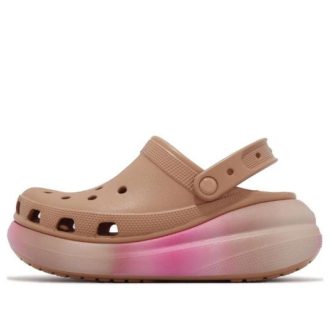 Crocs Crush Color Dip Clogs «Hellbraun Pink» 208986-2CD