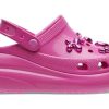 Crocs Crush High Shine Clogs «Elektrisches Pink» 209285-6QQ