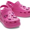 Crocs Crush High Shine Clogs «Elektrisches Pink» 209285-6QQ