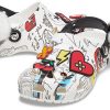 Crocs Disney x Crocs Muster Unisex Weiße Sandalen 207401-100