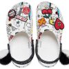 Crocs Disney x Crocs Muster Unisex Weiße Sandalen 207401-100