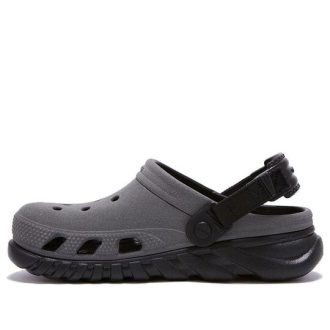 Crocs Duet Max Reflective Clog «Grau Schwarz» 209193-0WN