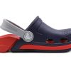 Crocs Electro 3 Outdoor Beach Sports Big Boys Blau Rot Sandalen «Blue Red» 204991-4BA