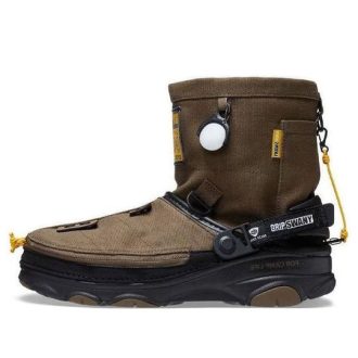 Crocs GRIP SWANY x atmos x All-Terrain Clog «Olive» 208017-337