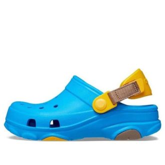 Crocs (GS) All Terrain Lined Clog «Blau Gelb» 206747-456