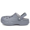 Crocs (GS) Baya gefütterte Clogs «Charcoal» 207500-00Q