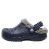 Crocs (GS) Baya gefütterte Clogs «Marinegrau» 11745-46U