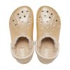 Crocs (GS) Baya gefütterte Glitzer-Clogs «Gold» 207656-11S