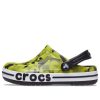 Crocs (GS) Bayaband Bubble Camo Clogs «Grün Schwarz» 207807-0C4