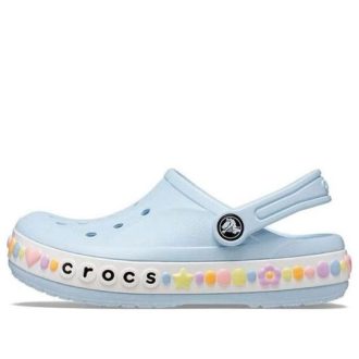 Crocs (GS) Bayaband Charm Band Clogs «Mineral Blue» 208102-4JQ