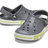 Crocs (GS) Bayaband Clog „Grey Lime Punch“ 207019-0GX