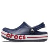 Crocs (GS) Bayaband Clog «Marineblau Weiß Rot» 207019-410