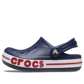 Crocs (GS) Bayaband Clog «Marineblau Weiß Rot» 207019-410