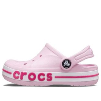 Crocs (GS) Bayaband Clog «Pink White» 207019-6TG