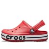 Crocs (GS) Bayaband Clogs «Rot Weiß» 205100-6EN