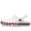 Crocs (GS) Bayaband Rainbow Glitter Clogs «Weiß Rot» 209731-100
