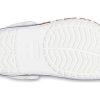 Crocs (GS) Bayaband Rainbow Glitter Clogs «Weiß Rot» 209731-100