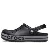 Crocs (GS) Bayaband Reflective Band Clogs «Schwarz Grau» 209213-001