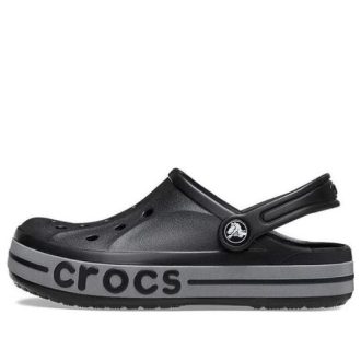 Crocs (GS) Bayaband Reflective Band Clogs «Schwarz Grau» 209213-001