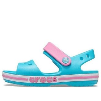 Crocs (GS) Bayaband Sandalen «Digital Aqua Pink» 205400-4SL