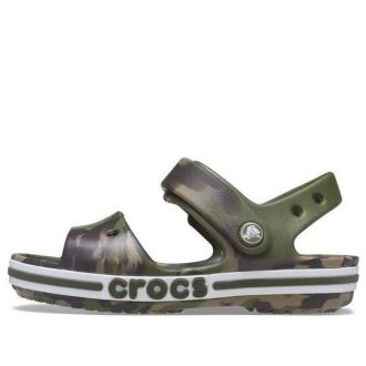 Crocs (GS) Bayaband Sandalen «Marble Green Brown» 206816-3TC