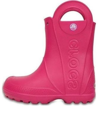 Crocs (GS) Candy Pink Handle It Regenstiefel «Pink» 12803-6X0