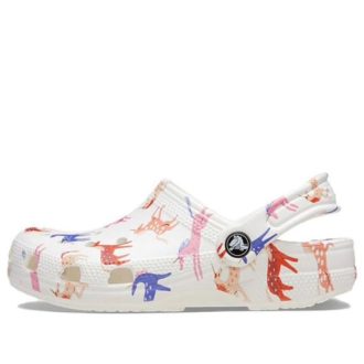 Crocs (GS) Classic Character Print Clog K «Weiß Rot Blau» 209695-9CD