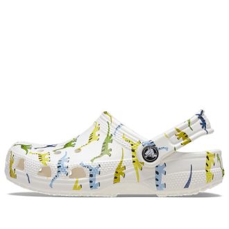 Crocs (GS) Classic Character Print Clogs «Weiß» 209697-9DH