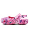 Crocs (GS) Classic Charm Mary Jane Sandalen «Pink Purple» 206364-669