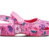 Crocs (GS) Classic Charm Mary Jane Sandalen «Pink Purple» 206364-669