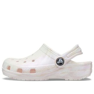 Crocs (GS) Classic Clogs «Marble White Pink» 207364-6PS