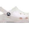 Crocs (GS) Classic Clogs «Marble White Pink» 207364-6PS