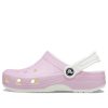 Crocs (GS) Classic Clogs «Pink White» 209161-6S0