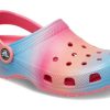Crocs (GS) Classic Color Dip Clogs «Pink Blau Orange» 209041-6WA